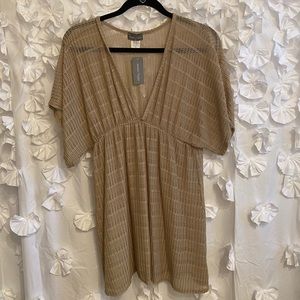 Jordan Taylor Women's Gofret Dolman Sleeve Tunic Cover Up